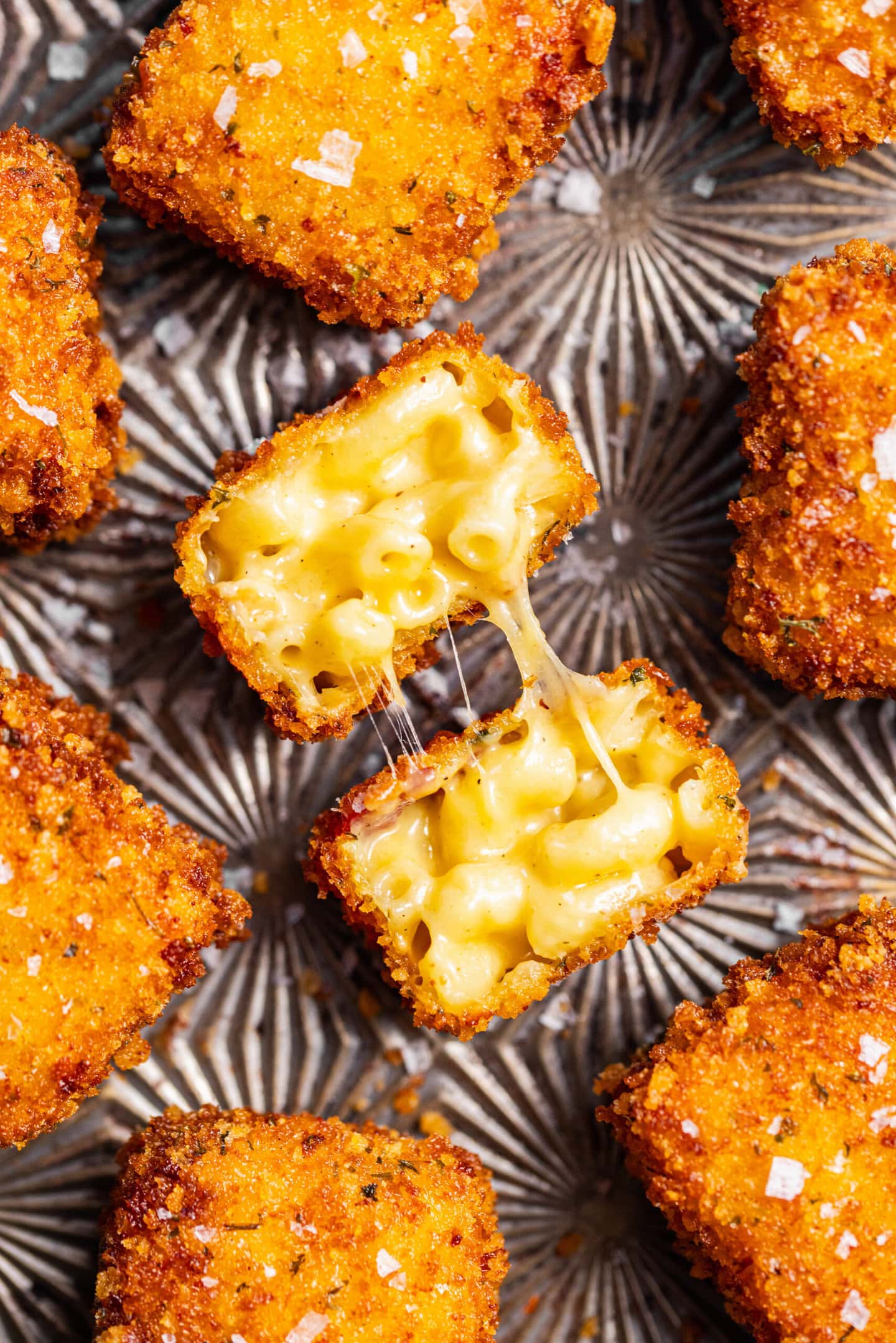 Appetizers: Crispy Mac-n-Cheese Bites
