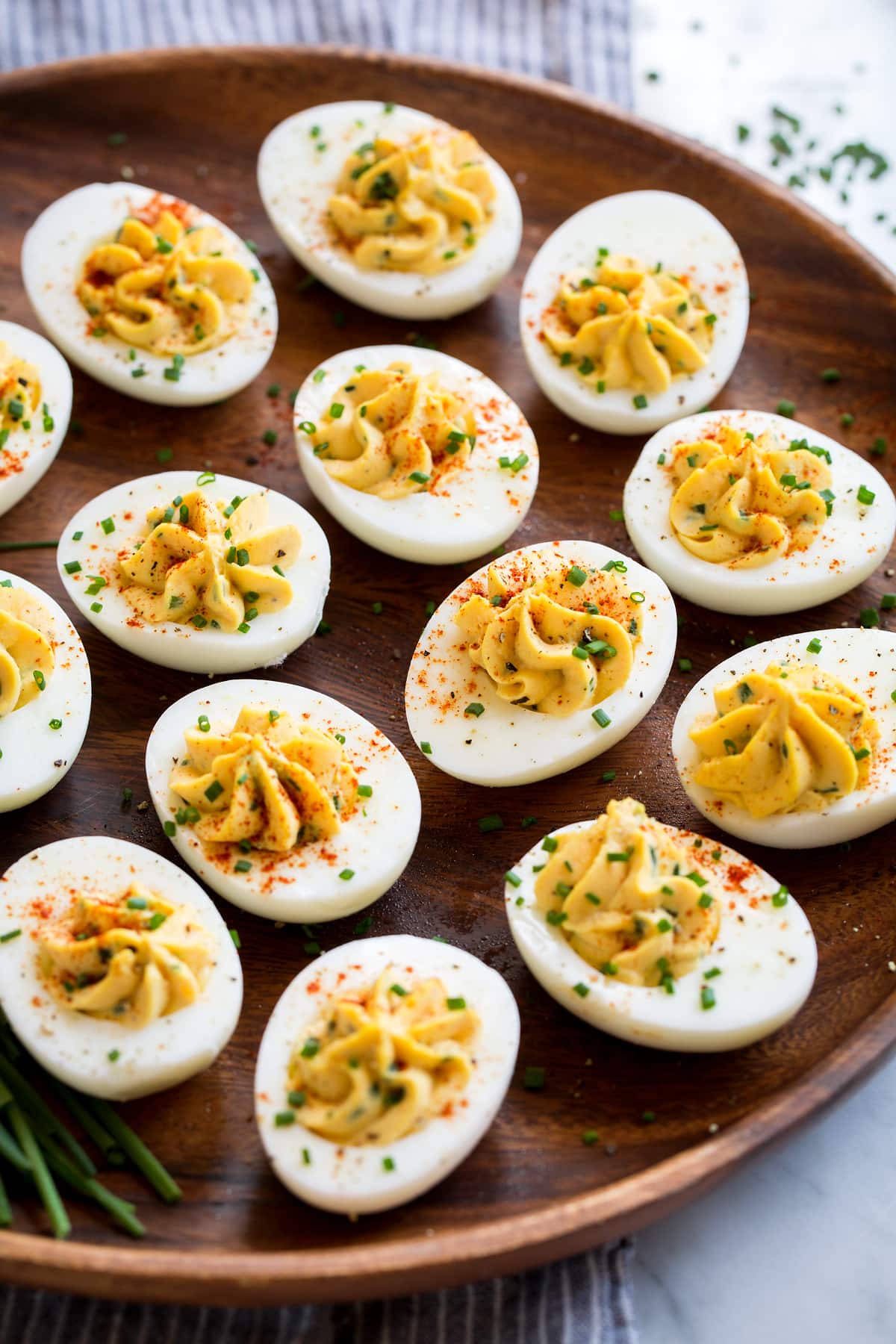 Appetizers: Traditional Deviled Eggs (GF & DF)
