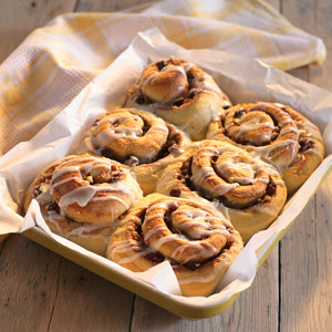Breakfast: Jumbo Cinnamon Rolls