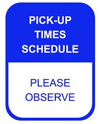 * Choose your pick up location and time slot*
