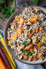 Sides: Cold Quinoa + Roasted Vegetable Salad (gf)