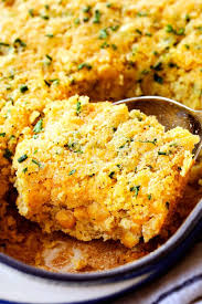Sides: Fall Corn Casserole with White Cheddar + Thyme